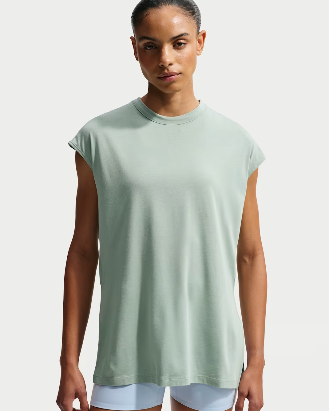 Image of Дамски потник NIKE W NK 24.7 DF MESH TANK SFT KNT IO1622-006- Ballistic sport, Балистик