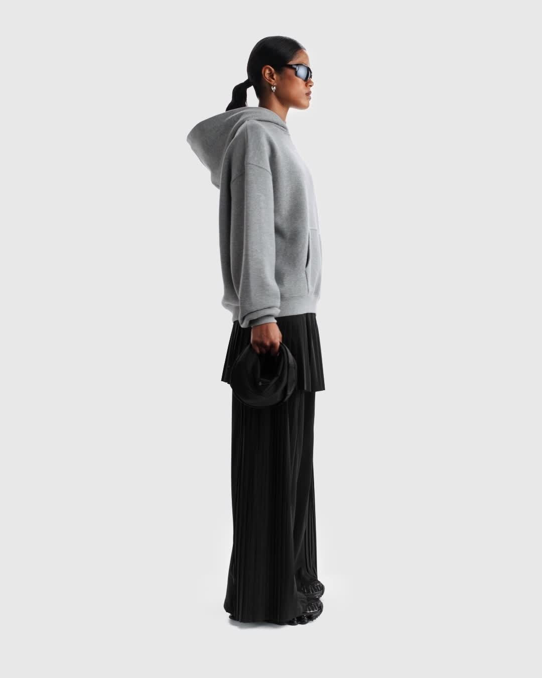Image of Дамски Суитшърт NIKE W NK STDO FLC MW OS PO HDY