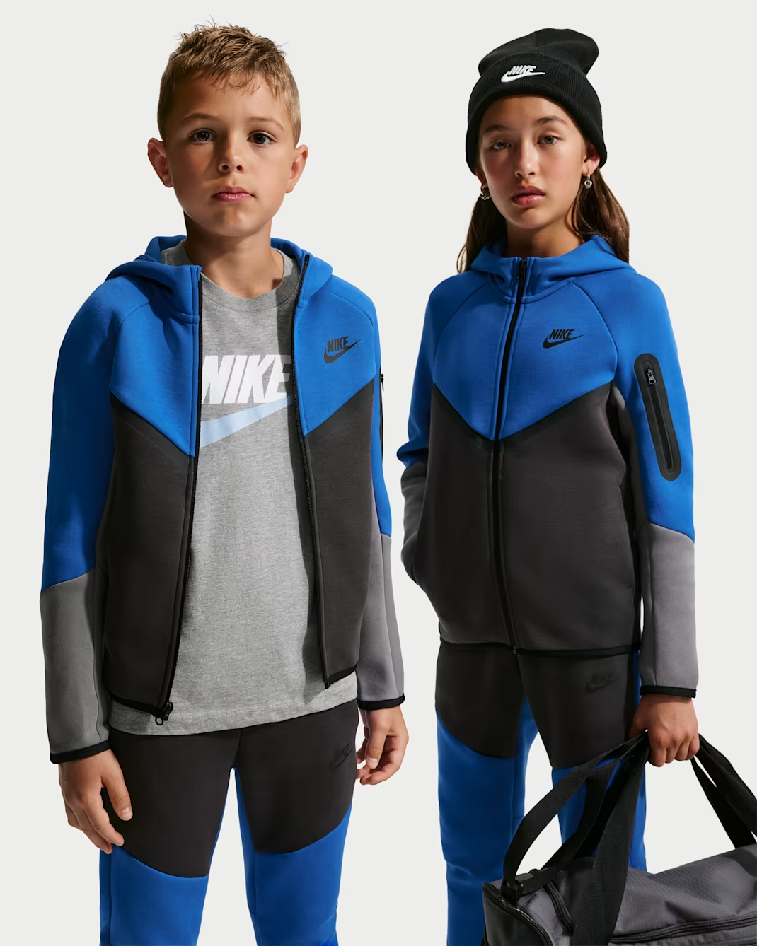 Image of Детски Суитшърт NIKE B NSW TCH FLC FZ - PD