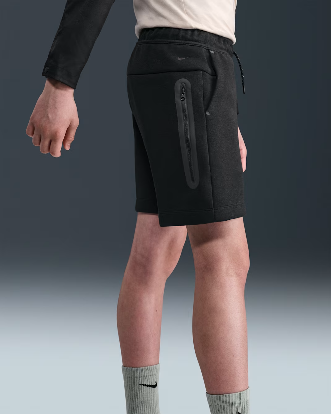 Image of Детски Къс панталон NIKE B NSW TCH FLC SHORT - PD