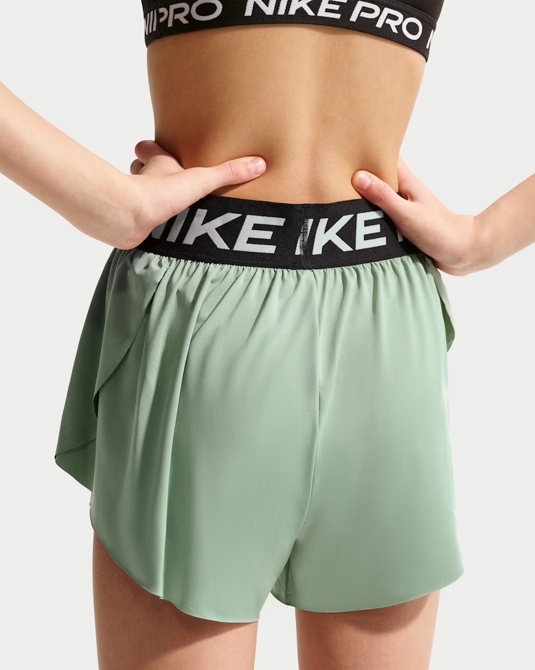 Image of Детски Къс панталон NIKE G NP DF 2IN1 KNIT SHORT