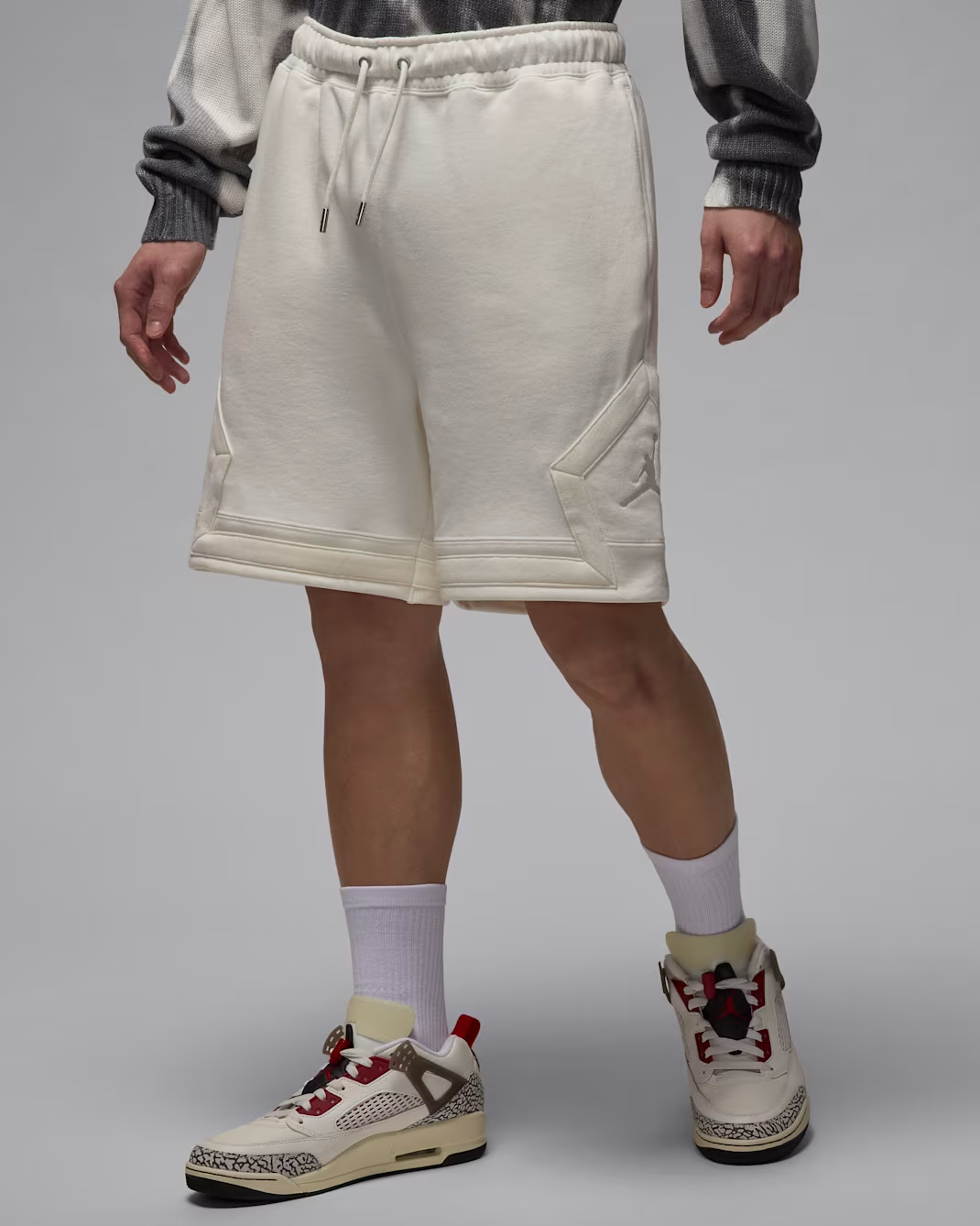 Image of Мъжки Къс панталон NIKE M J FLIGHT FLC DMND SHORT FV7257-133- Ballistic sport, Балистик