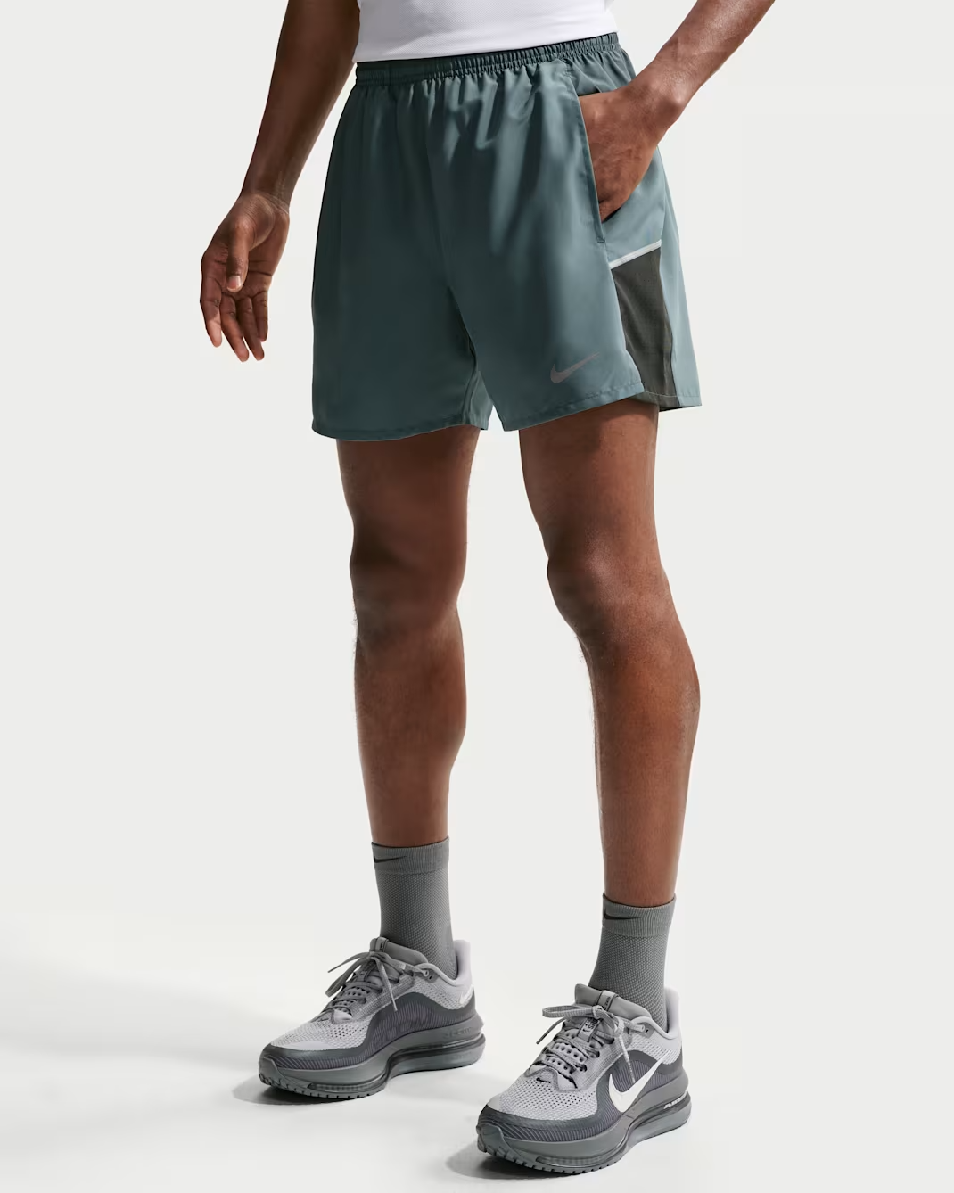 Image of Мъжки Къс панталон NIKE M NK DF MILER 5IN 2IN1 SHORT IF2044-382- Ballistic sport, Балистик