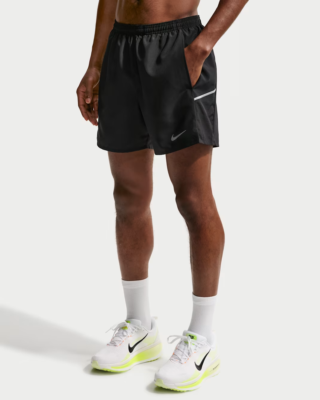 Image of Мъжки Къс панталон NIKE M NK DF MILER 5IN 2IN1 SHORT