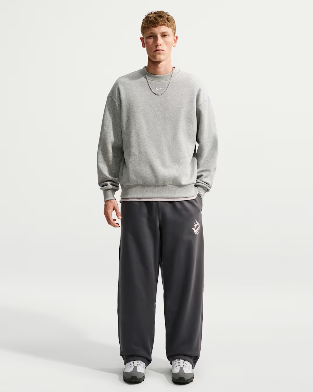 Image of Мъжки Панталон NIKE M NK SOLO SW FLC OH PANT