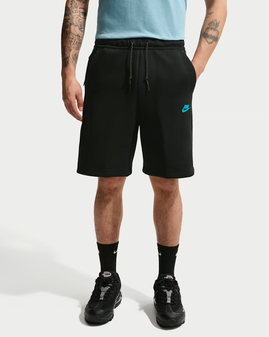 Image of Мъжки Къс панталон NIKE M NK TCH FLC SHORT