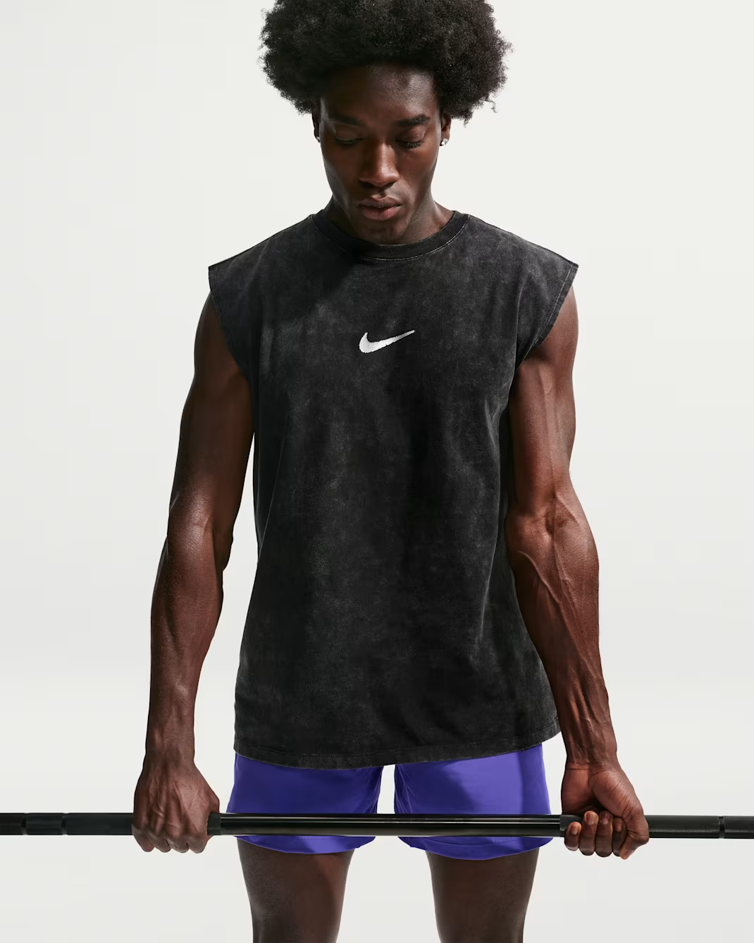 Image of Мъжка Тениска NIKE M NK TEE LSE SL TRAIN HRD WRK