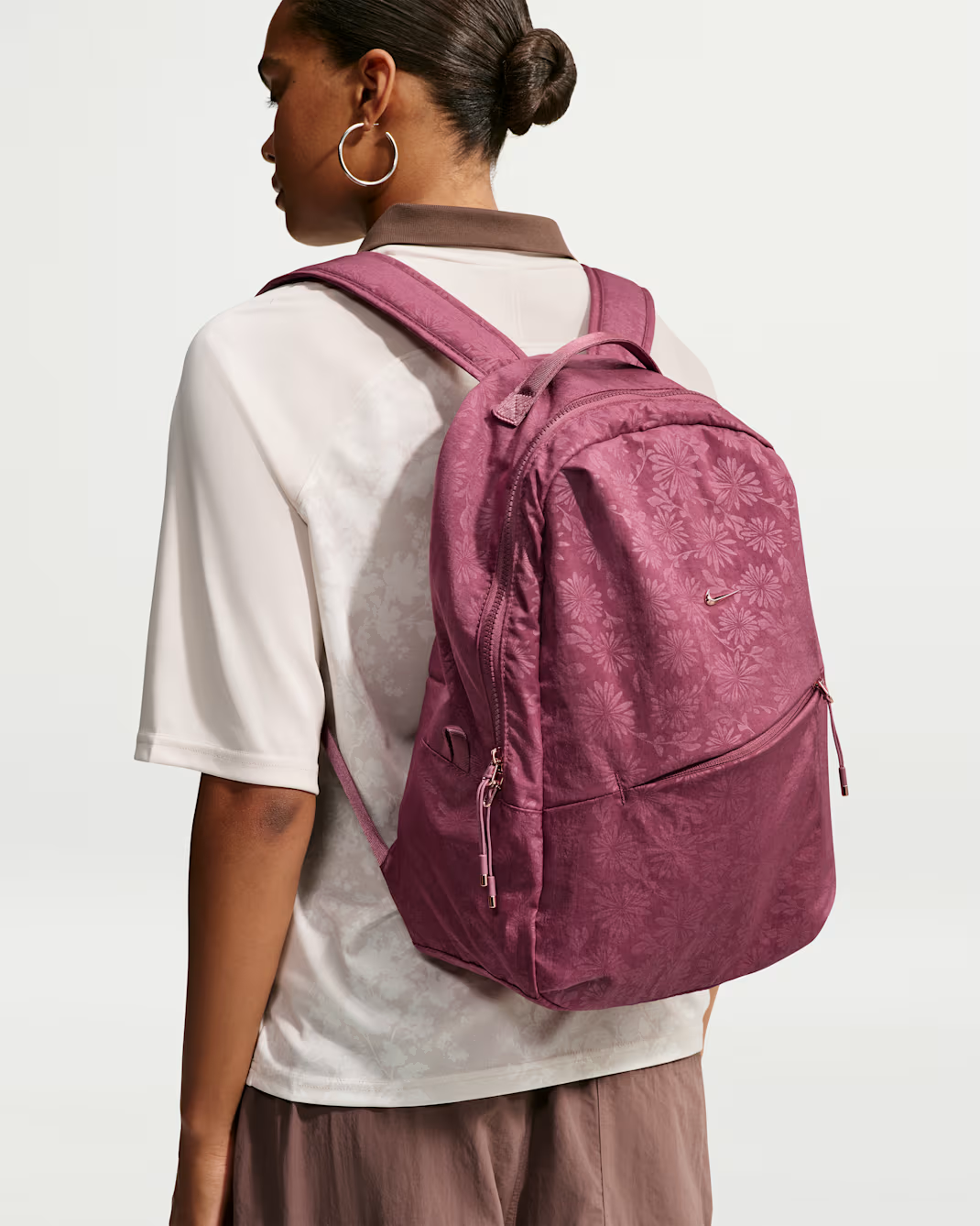 Image of Унисекс Раница NIKE NK AURA BKPK - FLORAL EMBOSS