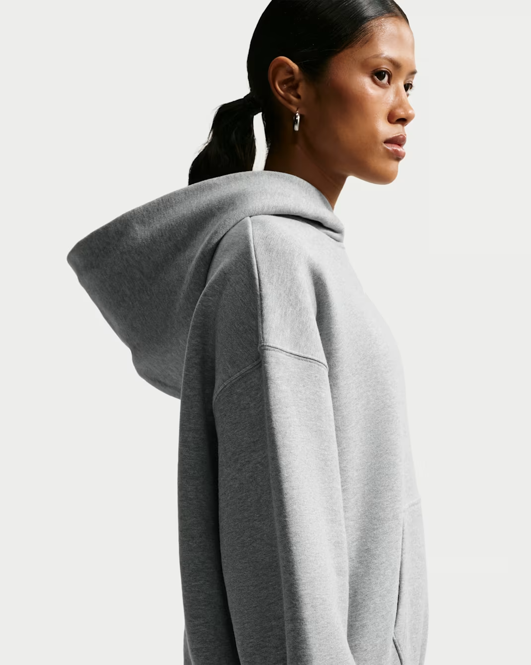 Image of Дамски Суитшърт NIKE W NK STDO FLC MW OS PO HDY