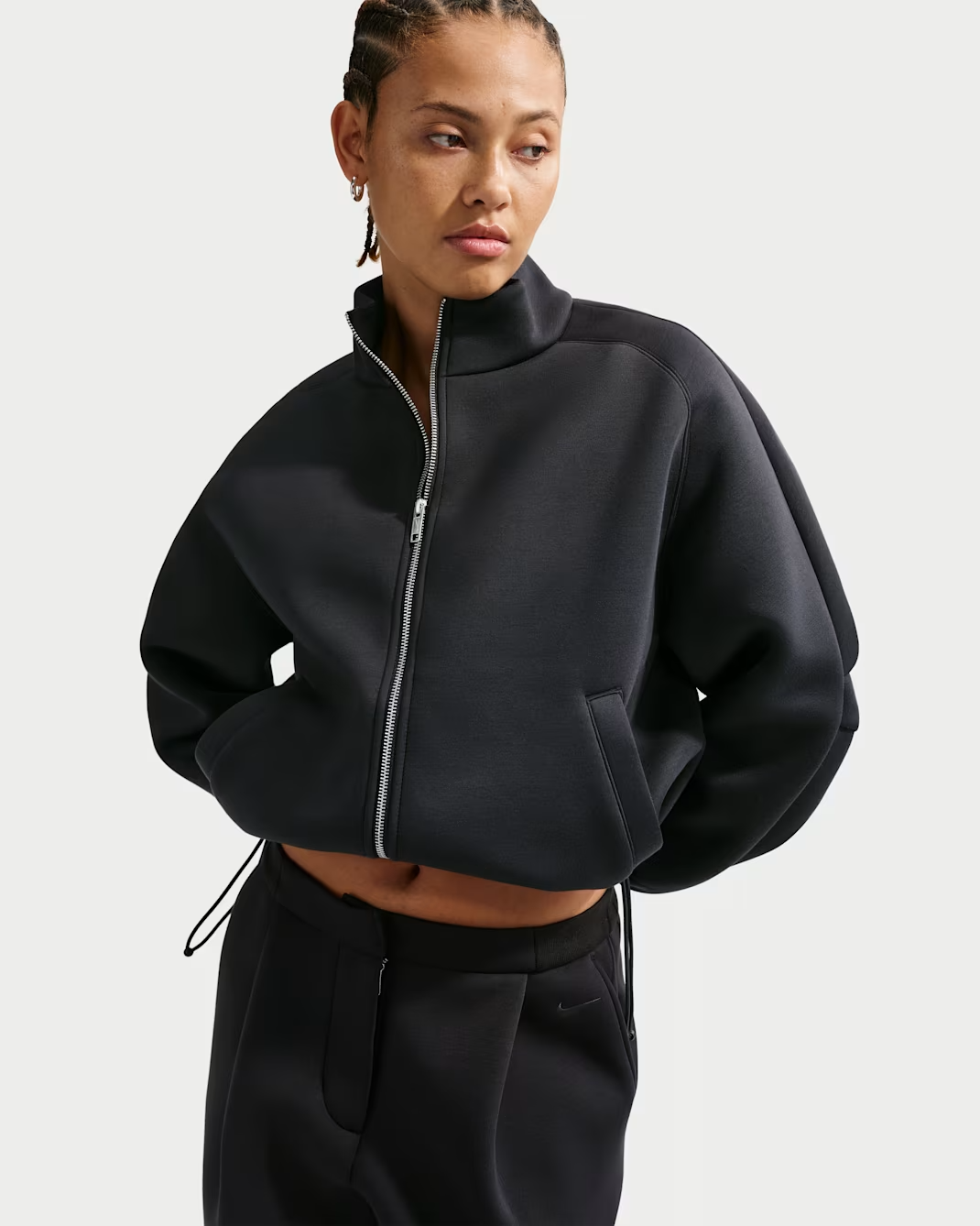 Image of Дамско Яке NIKE W NSW PREGAME FLC TRK JKT