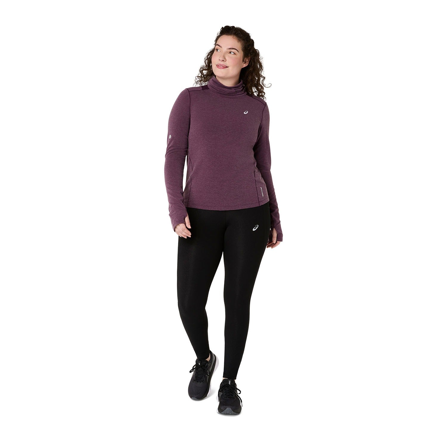 Image of Дамски клин ASICS NAGINO RUN TIGHT BLACK
