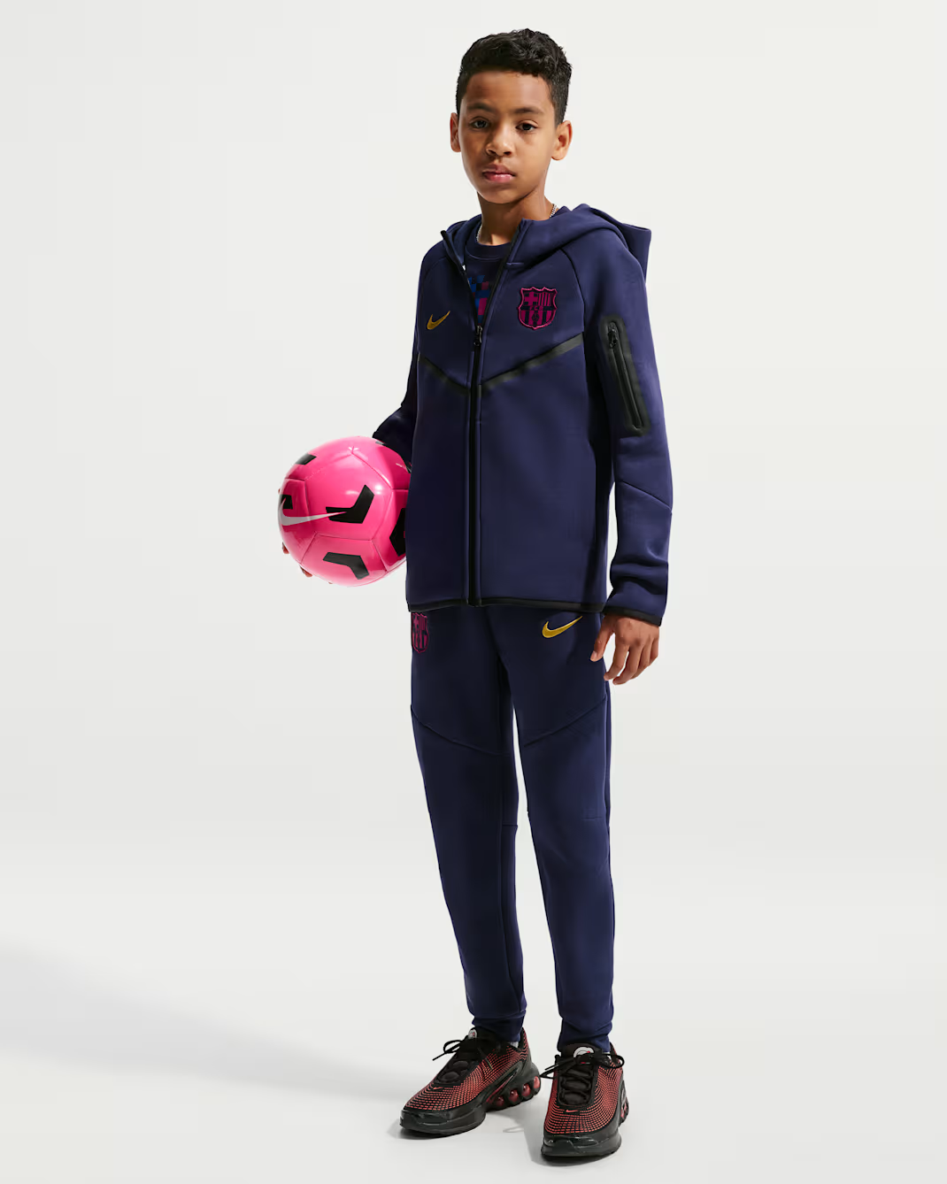 Image of Унисекс Суитшърт NIKE FCB B NSW TECH FLC FZ