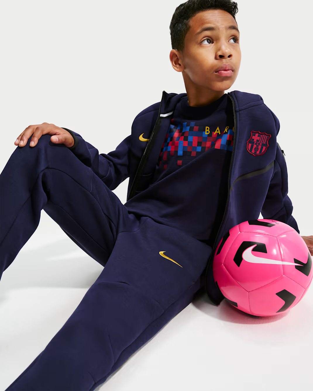 Image of Детски Панталон NIKE FCB B NSW TECH FLC PANT
