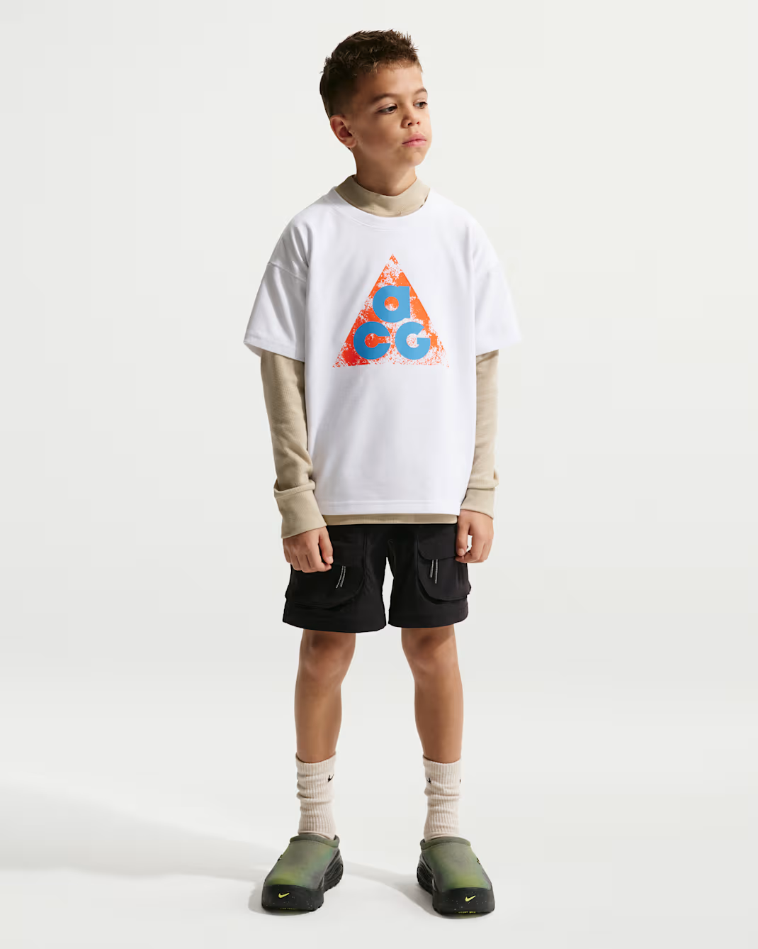 Image of Детска Тениска NIKE K ACG DF TEE M90 SPOOKY