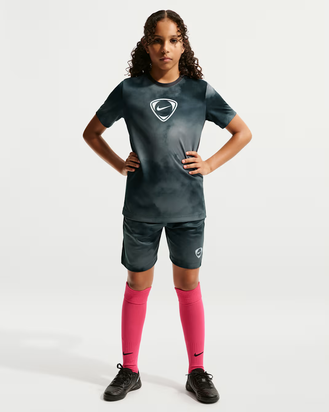 Image of Детска Тениска NIKE K NK DF ACD+ SS TOP GX AOP