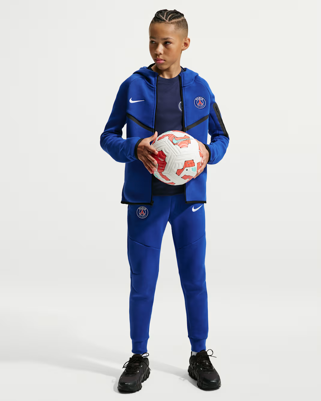Image of Детски Суитшърт NIKE PSG B NSW TECH FLC FZ