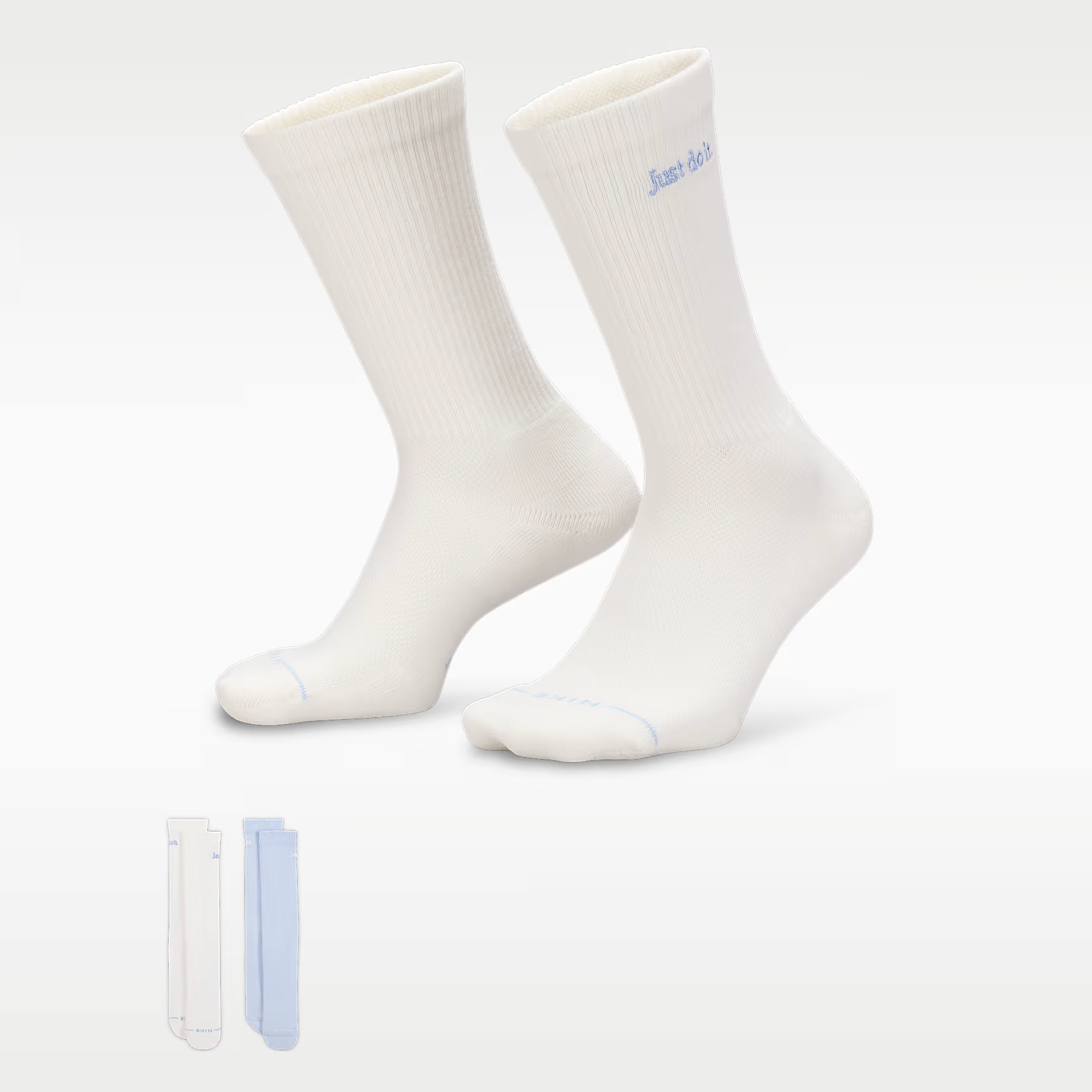 Image of Унисекс Чорапи NIKE U NK ED ELVD CRW 2P JDI - 144 IH8594-903- Ballistic sport, Балистик