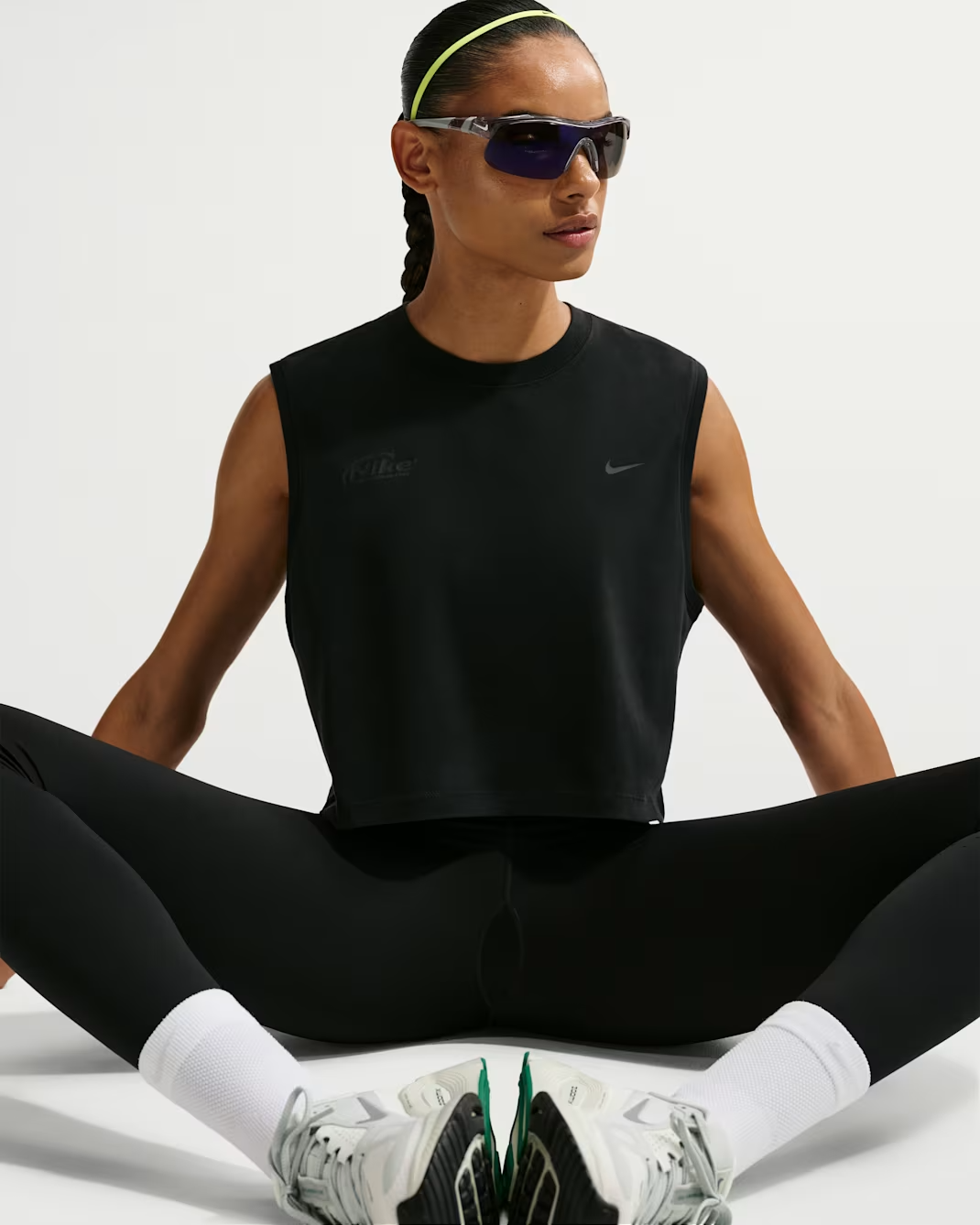 Image of Дамска Тениска NIKE W NKDF MOVE SL SWFT BTRFLY TEE IM0631-010- Ballistic sport, Балистик