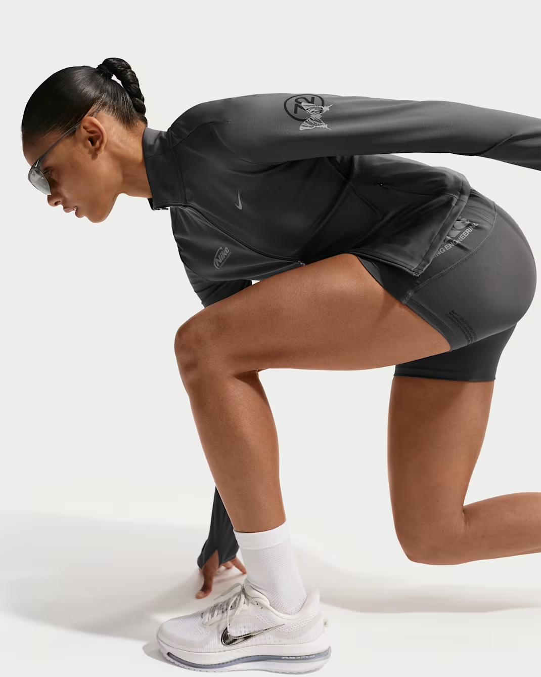 Image of Дамска блуза NIKE W NK SWIFT DF FZ MDLYR DSRPT IO4301-254- Ballistic sport, Балистик