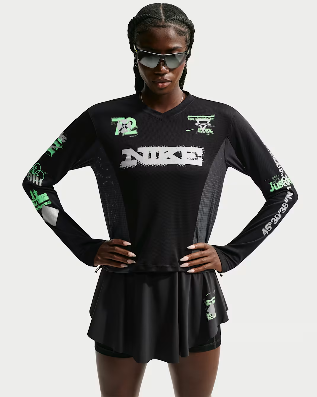 Image of Дамски Суитшърт NIKE W NK SWIFT JERSEY TOP LS NV