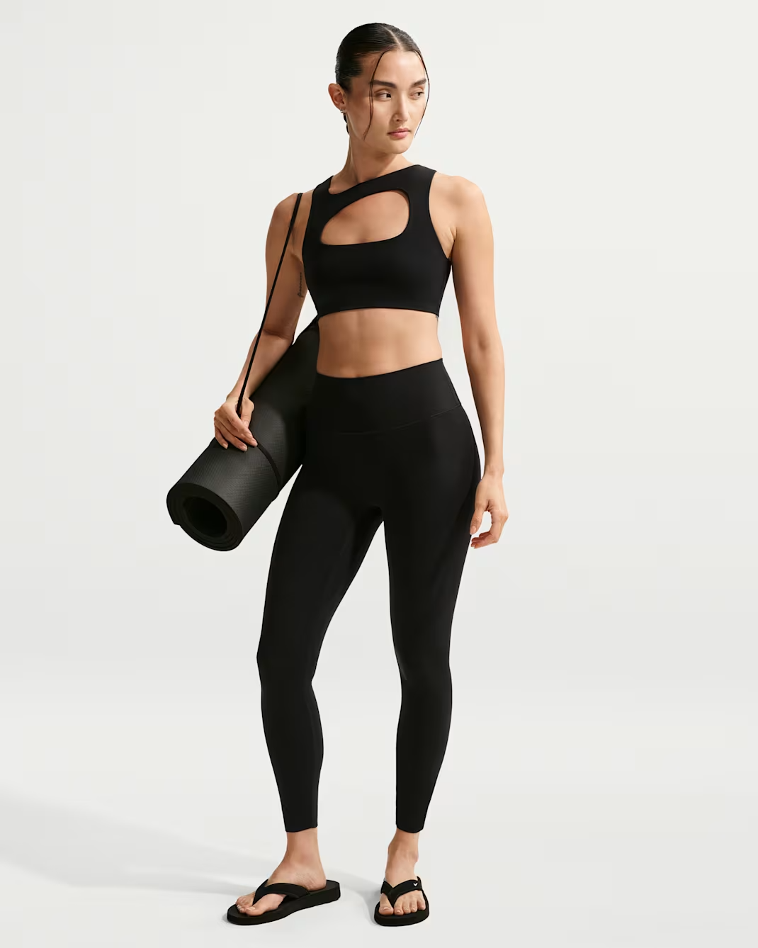Image of Дамски Клин NIKE W NK ZENVY DF HR 7/8 TGHT USEM – 010 – изглед 4