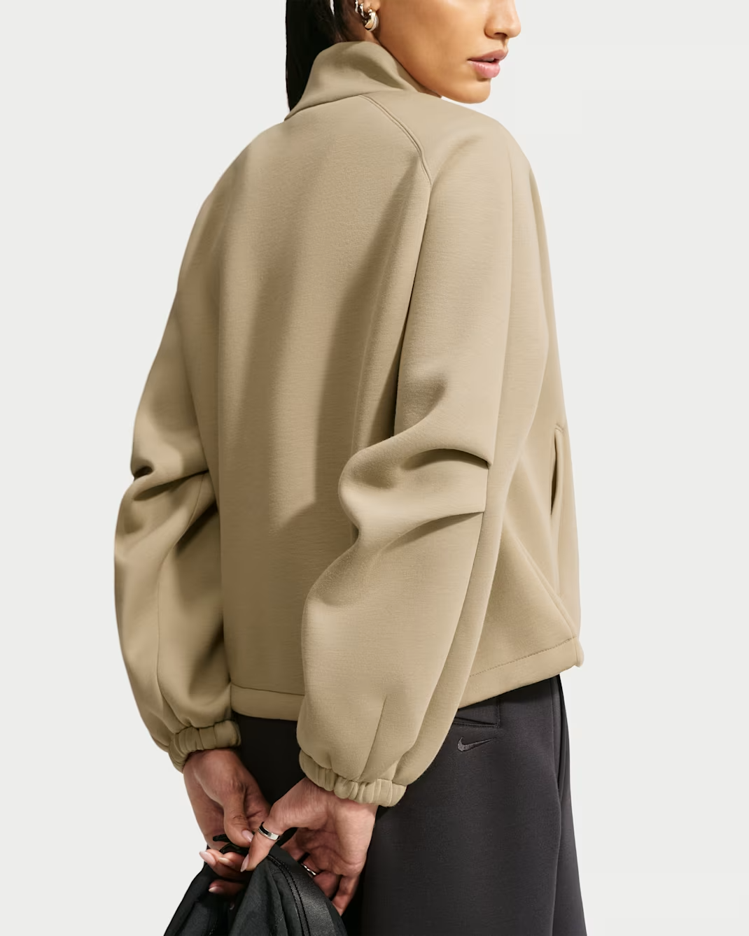 Image of Дамско Яке NIKE W NSW PREGAME FLC TRK JKT