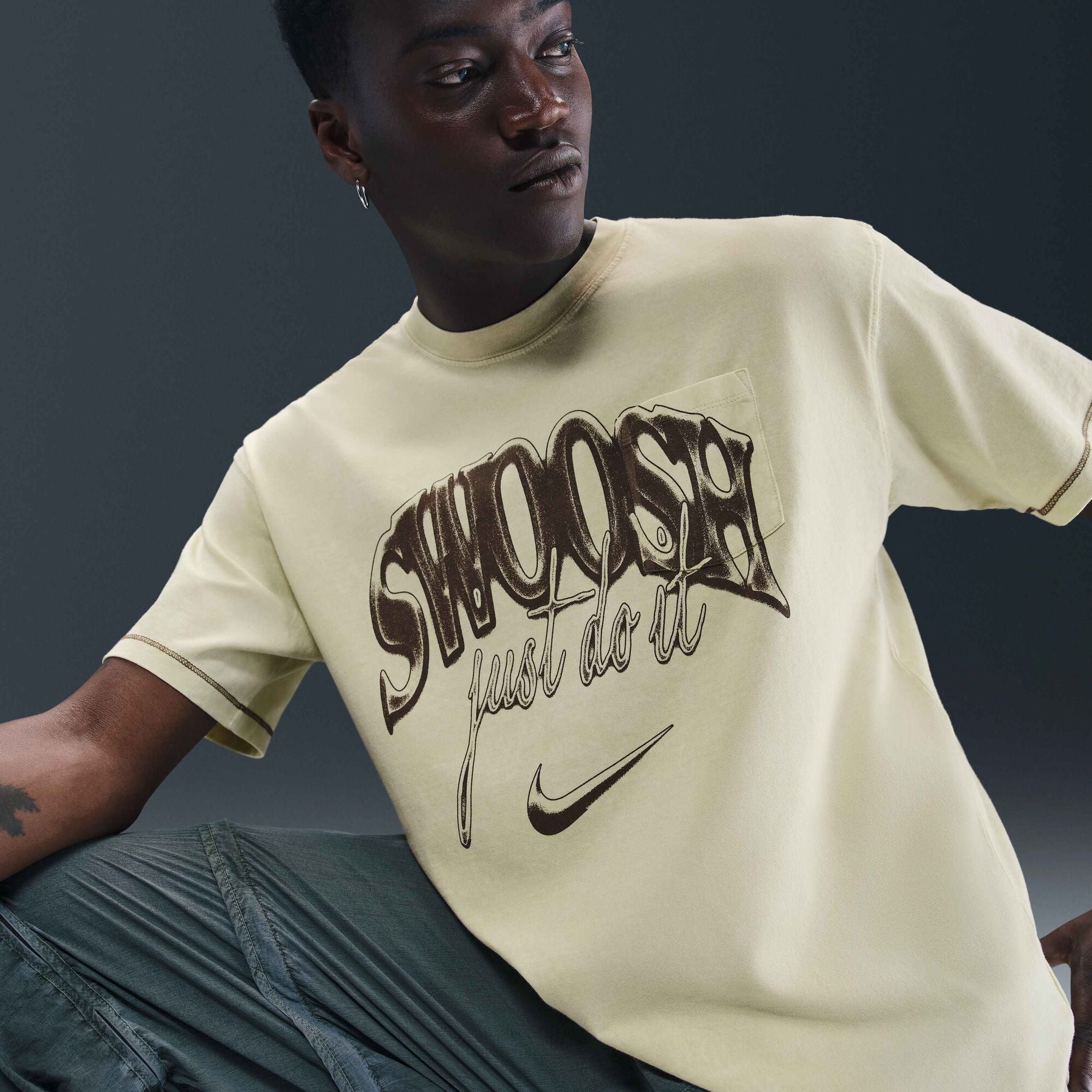 Мъжка Тениска NIKE U NSW TEE M90 OC PCKT VNTG