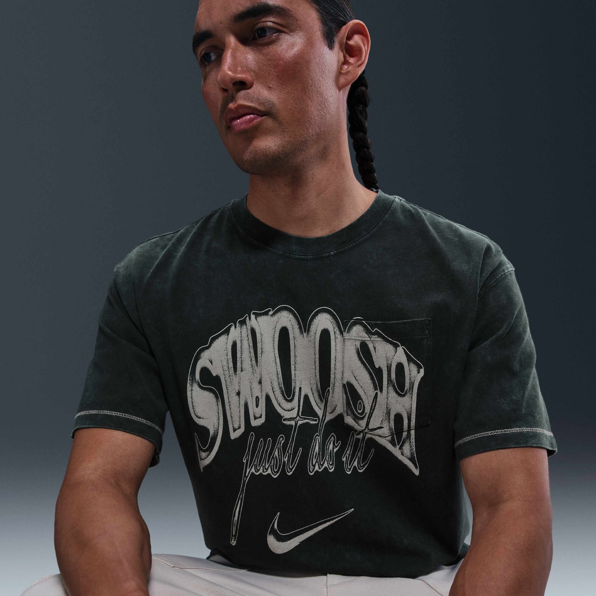 Мъжка Тениска NIKE U NSW TEE M90 OC PCKT VNTG