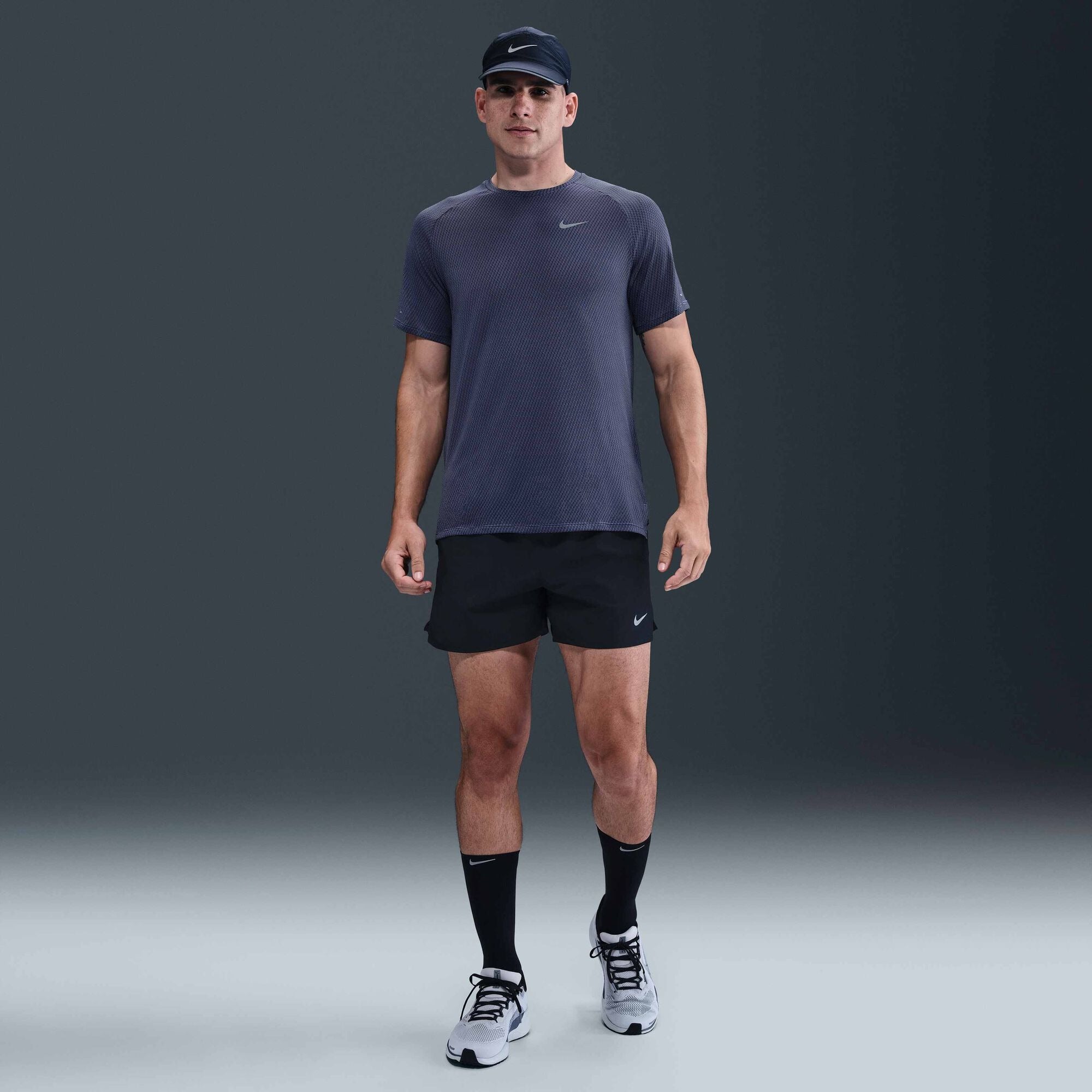 Image of Мъжка Тениска NIKE M NK DF STRIDE JACQUARD SS