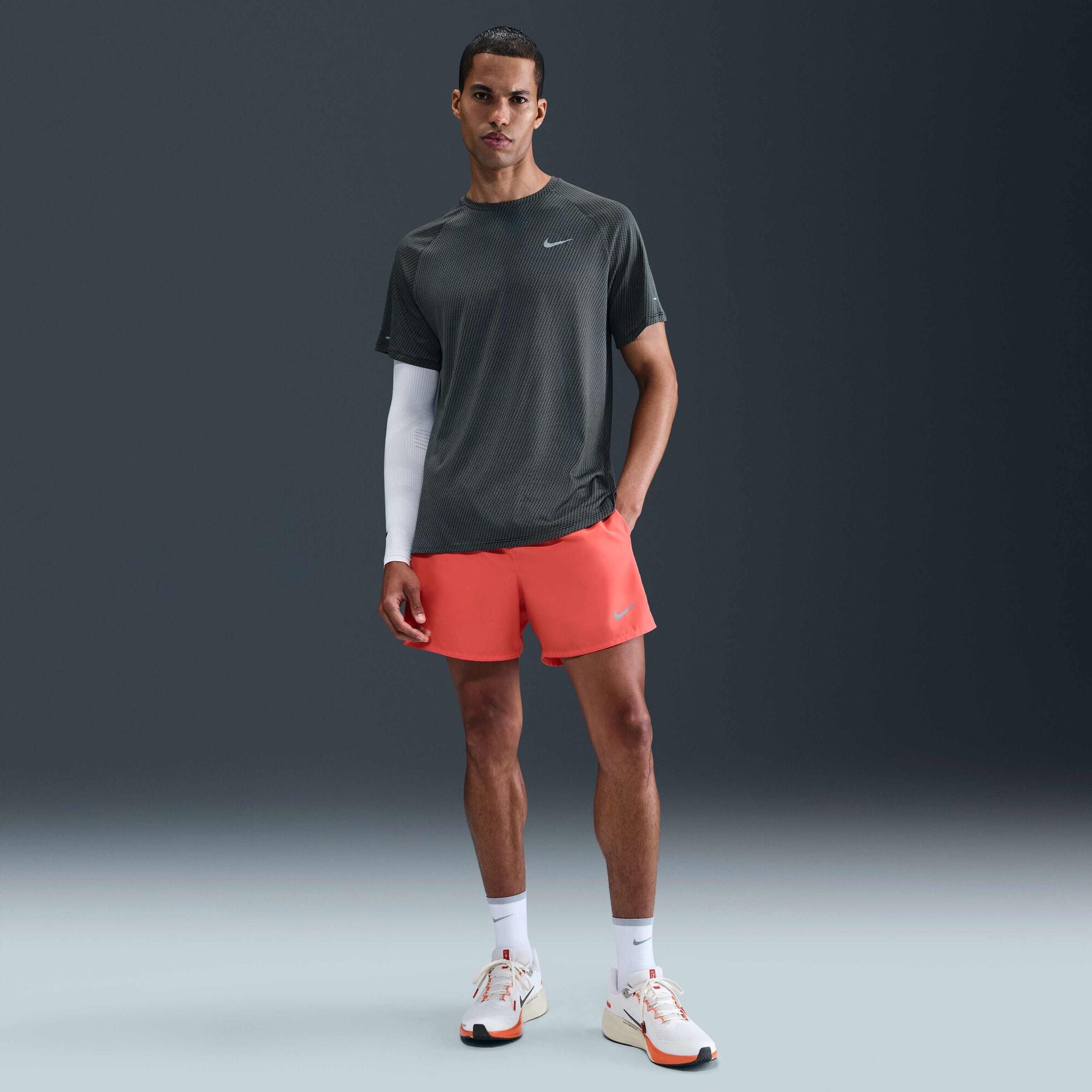 Image of Мъжка Тениска NIKE M NK DF STRIDE JACQUARD SS