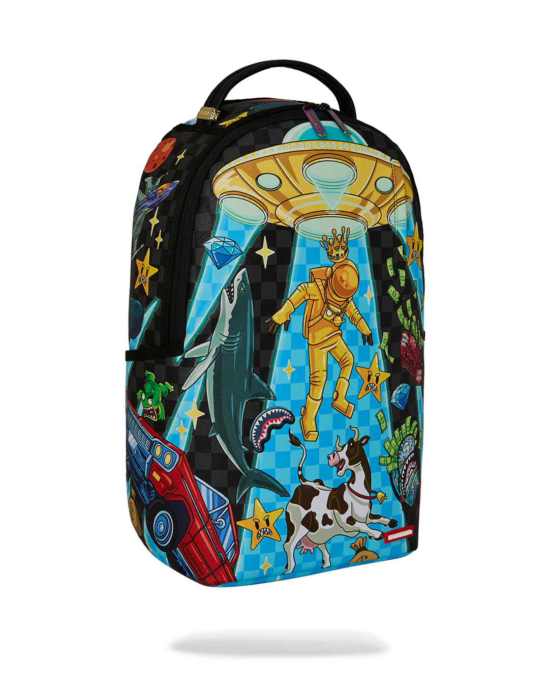 Image of Унисекс Раница SPRAYGROUND SPACE WARPED RMX DLXSV BACKPACK