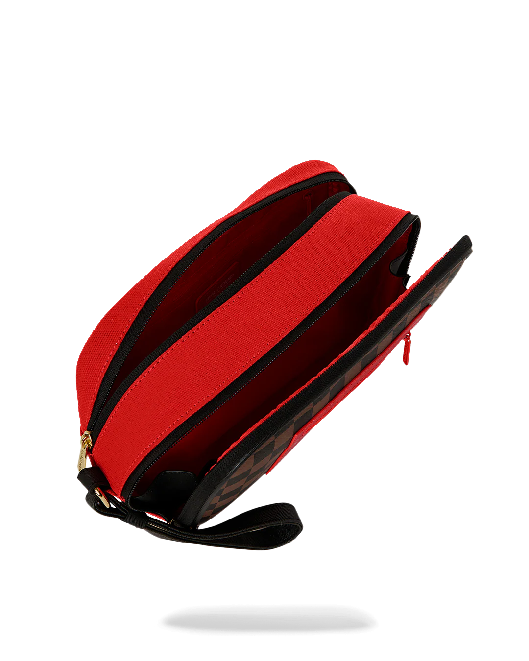 Image of Унисекс Тоалетна чанта SPRAYGROUND RED REDEMPTION MONTE TOILETRY BRICK