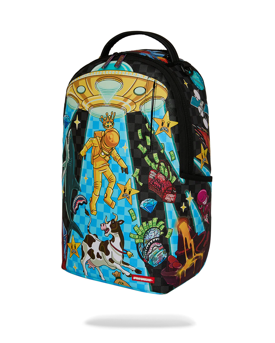 Image of Унисекс Раница SPRAYGROUND SPACE WARPED RMX DLXSV BACKPACK