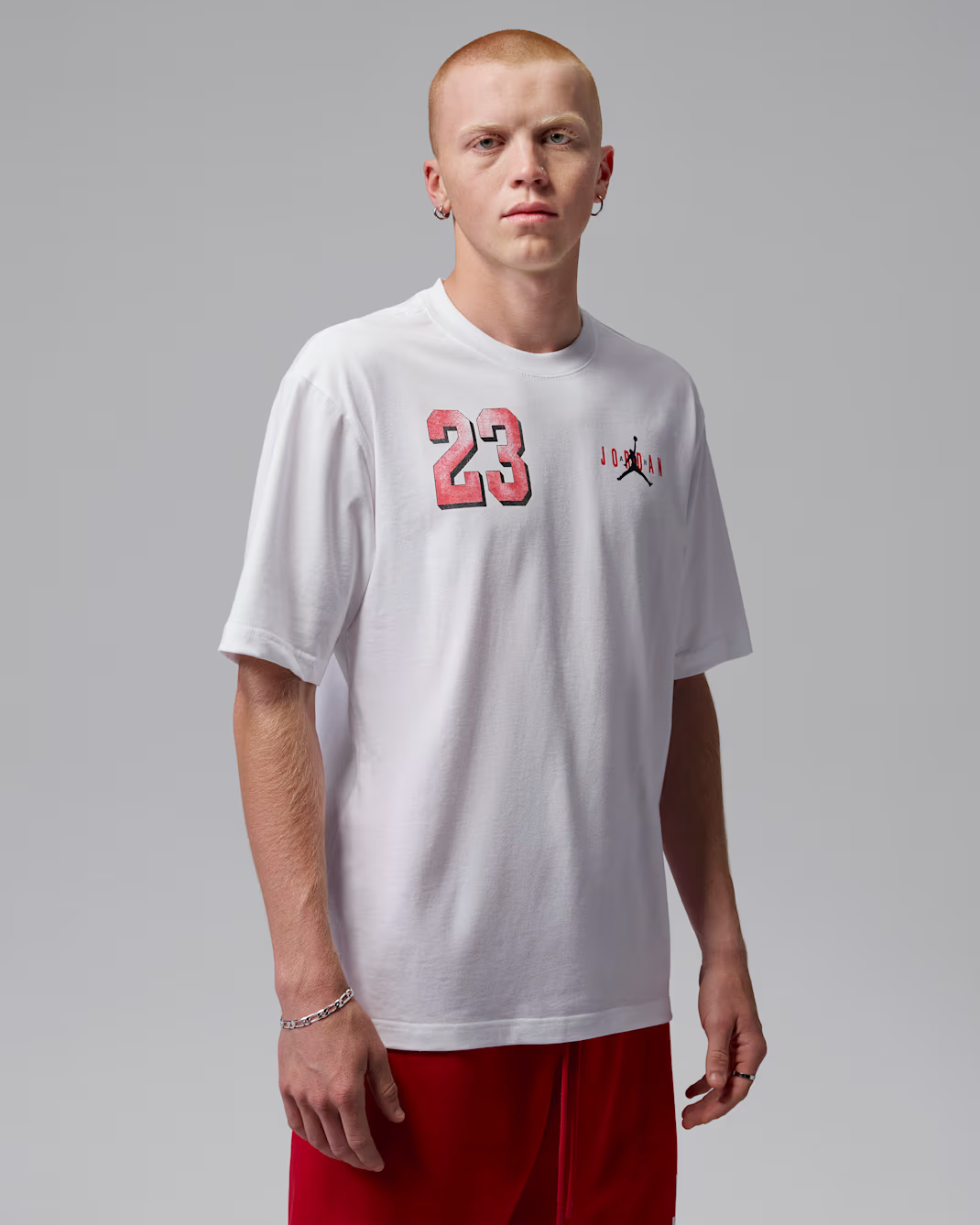 Image of Мъжка Тениска NIKE M J BRK VRSTY GFX SS CREW IF3127-100- Ballistic sport, Балистик