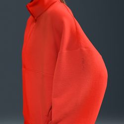 Image of Women's Sweatshirt NIKE W NK ETC DF HZ TOP SOFT KNIT