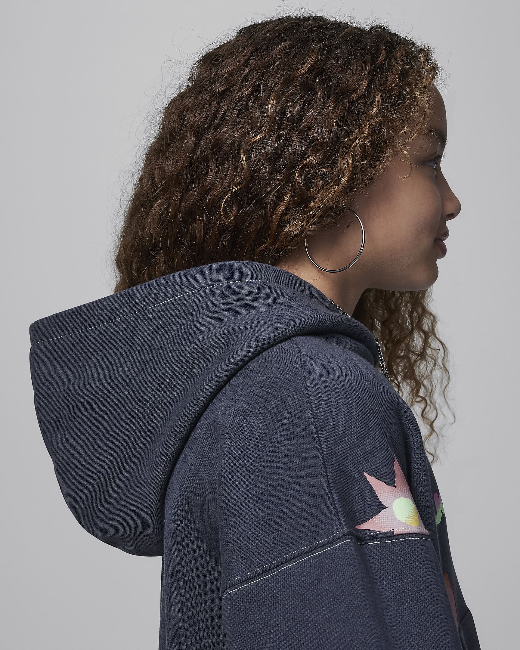 Youth Sweatshirt NIKE JDG DELORIS JORDAN FLOWER PO