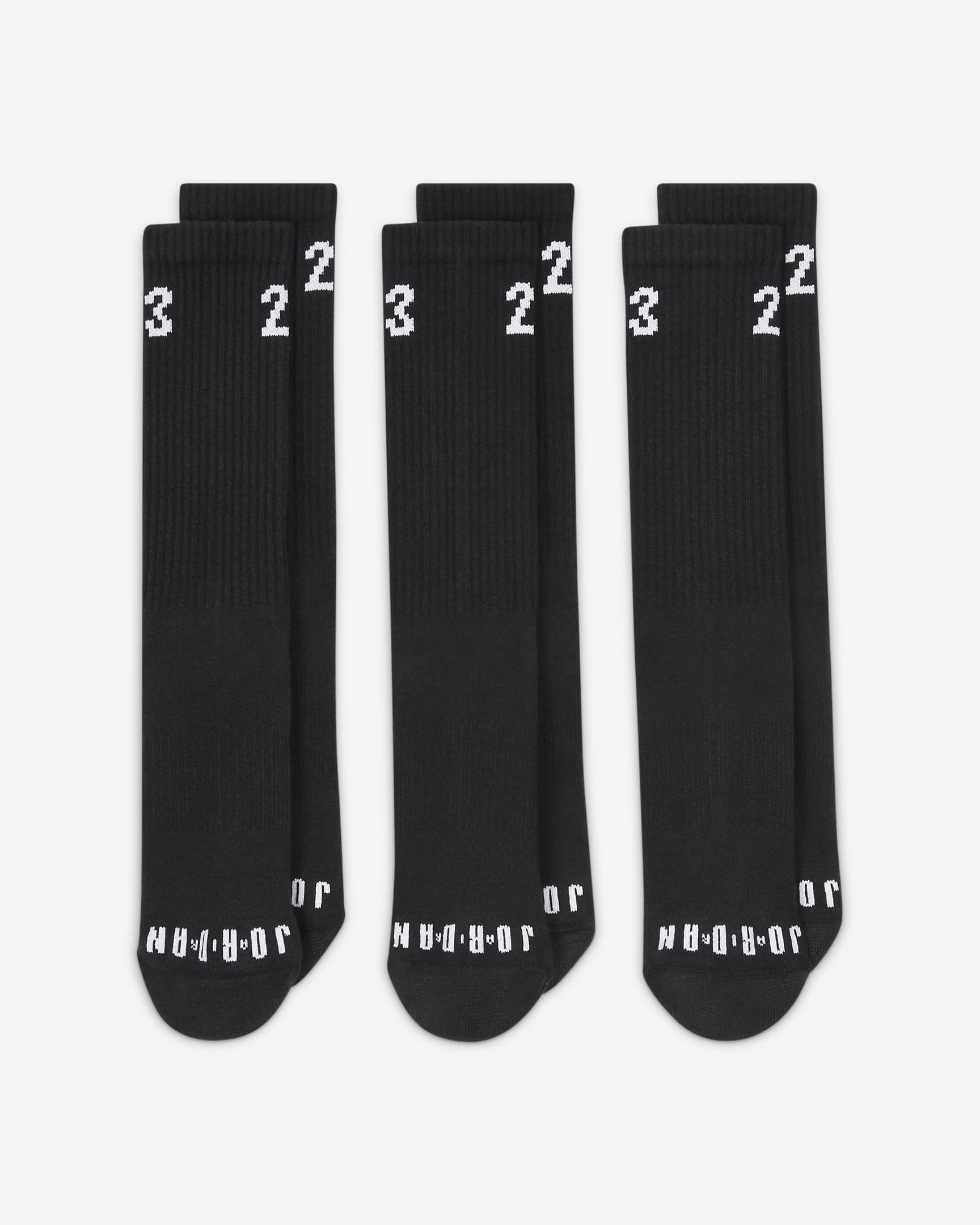 Unisex Socks NIKE U JORDAN ESSENTIAL CREW 3PR