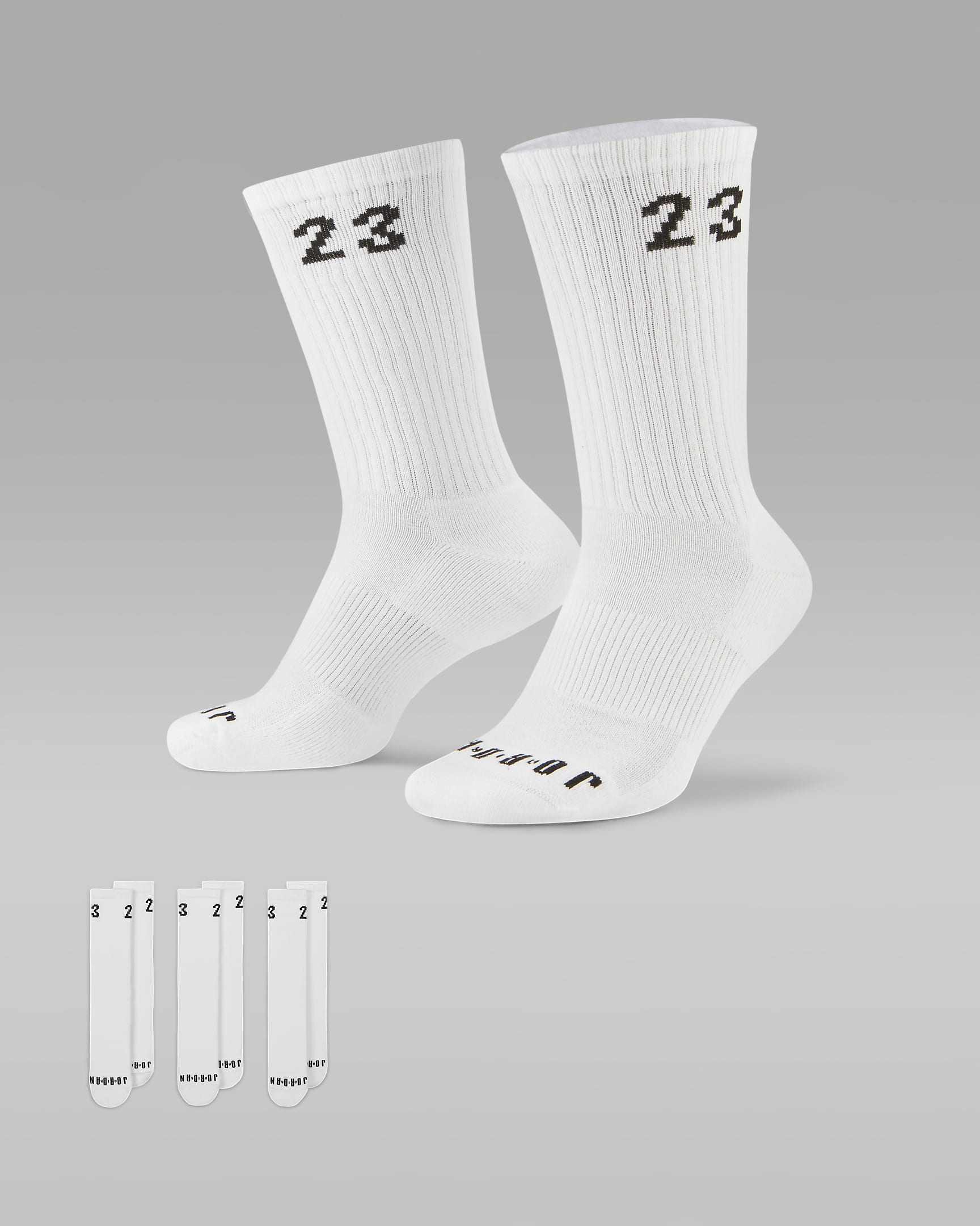Унисекс Чорапи NIKE U J ESSENTIAL CREW 3PR - 144 - Ballistic-sport