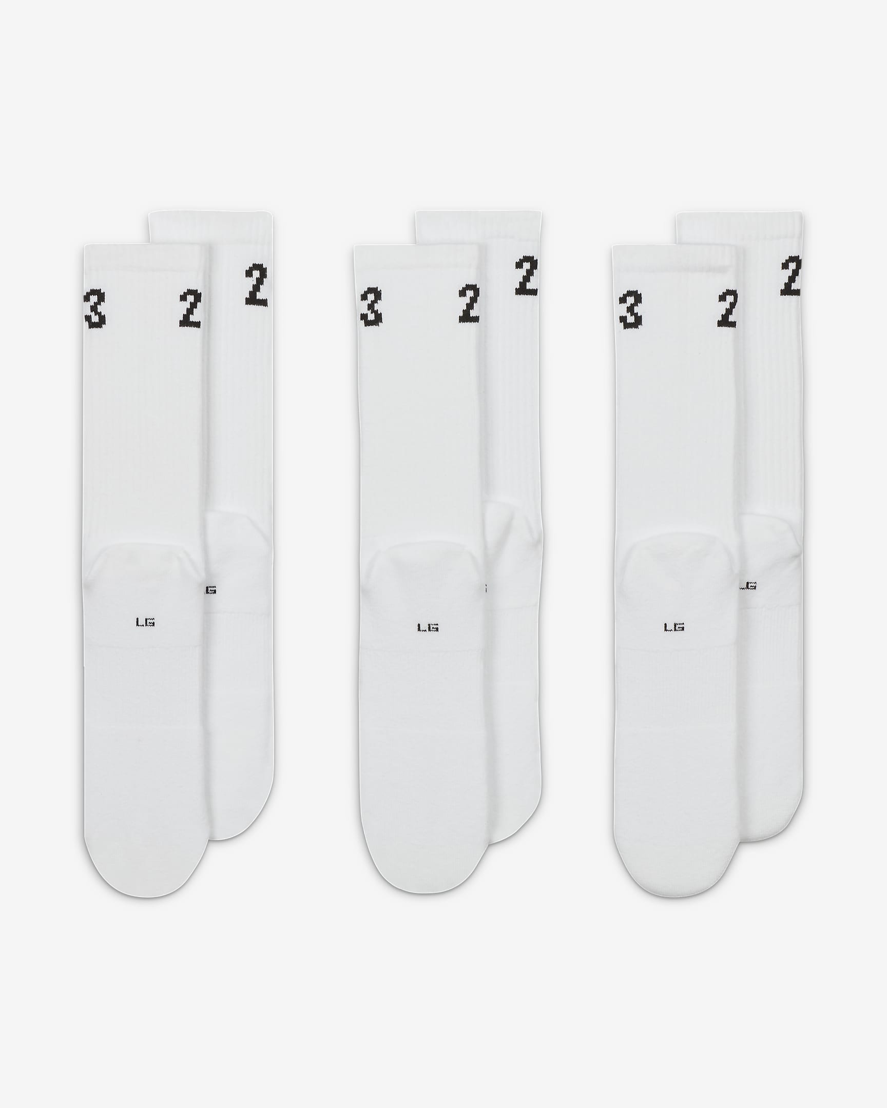 Унисекс Чорапи NIKE U JORDAN ESSENTIAL CREW 3PR - Ballistic-sport
