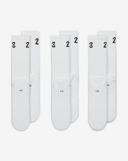 Image of Унисекс Чорапи NIKE U JORDAN ESSENTIAL CREW 3PR - Ballistic-sport