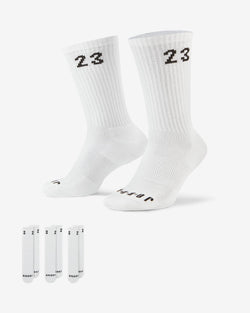 Image of Унисекс Чорапи NIKE U JORDAN ESSENTIAL CREW 3PR - Ballistic-sport
