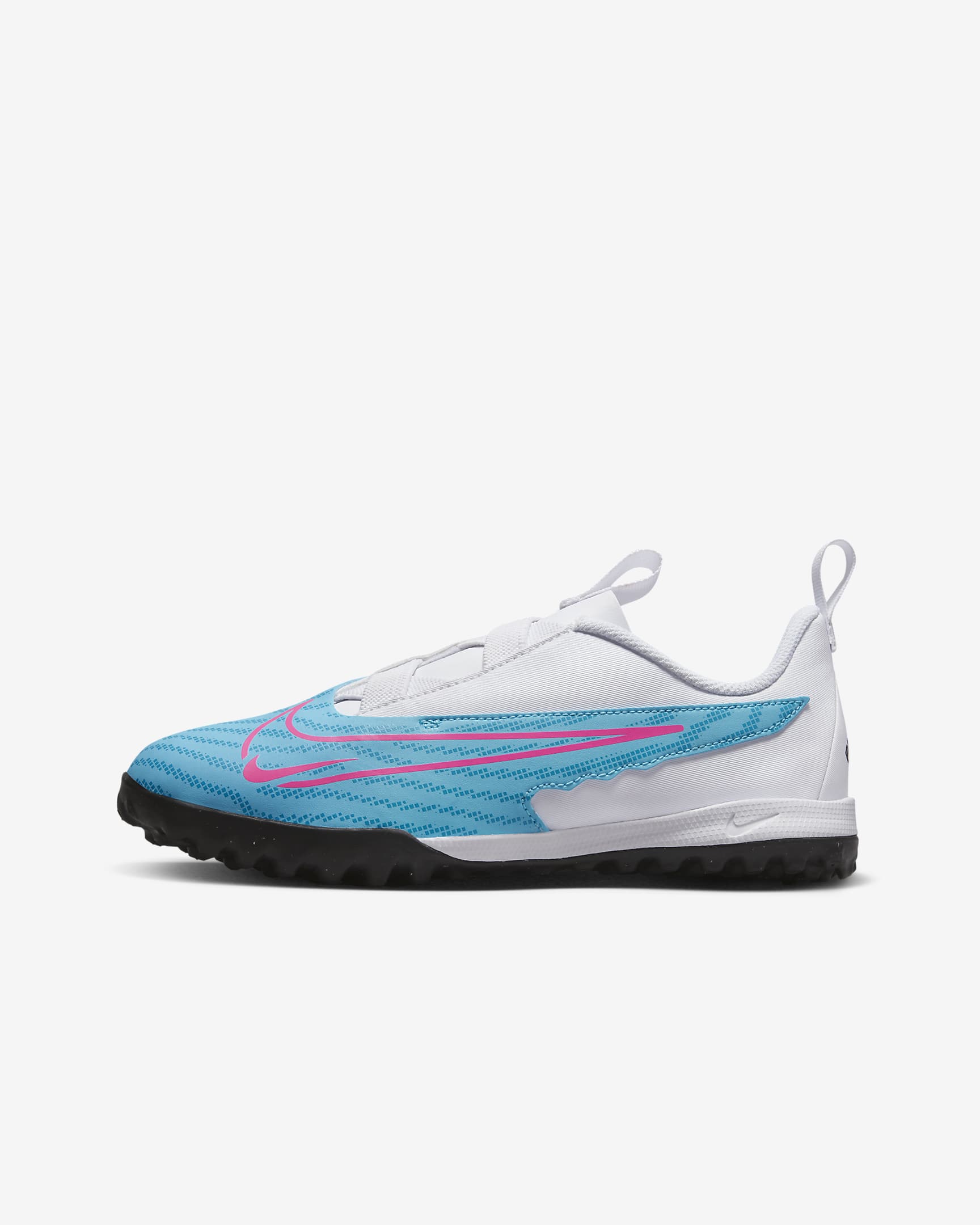 Image of Юношески футболни обувки Nike Jr. Phantom GX Academy TF Older Kids' Turf Football Shoes - Ballistic - sport
