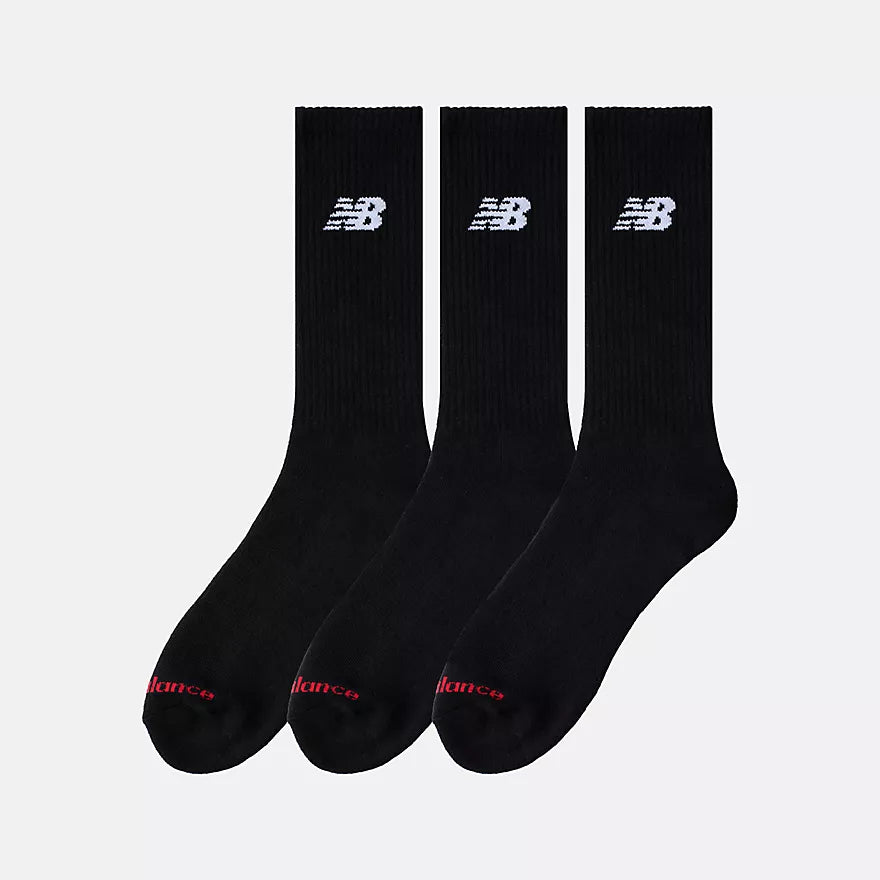 Image of Унисекс Чорапи NEW BALANCE SOCKS EVERYDAY CREW - 3 PACK LAS51293-BLACK- Ballistic sport, Балистик