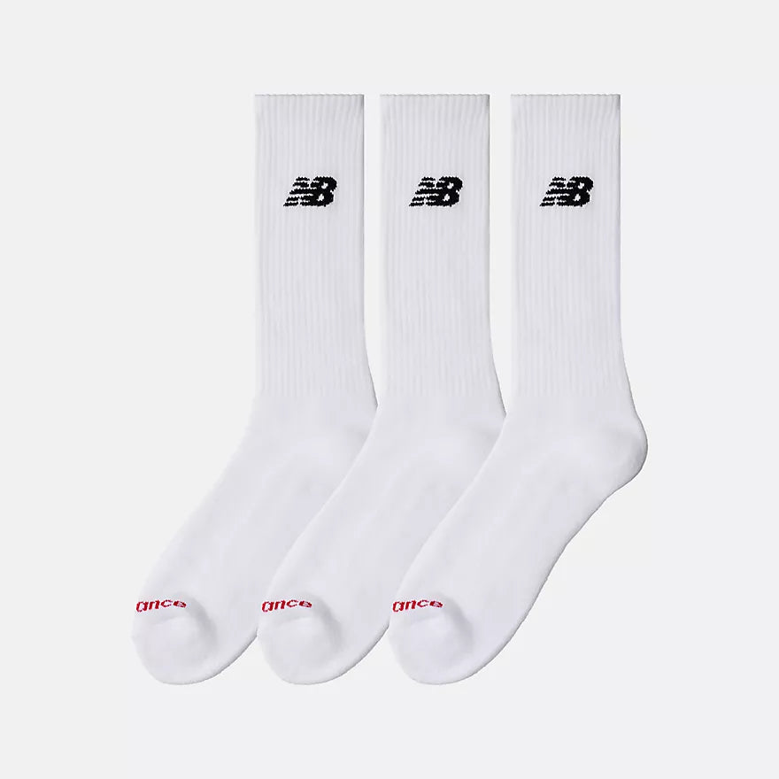 Image of Унисекс Чорапи NEW BALANCE SOCKS EVERYDAY CREW - 3 PACK LAS51293-WHITE Ballistic sport, Балистик