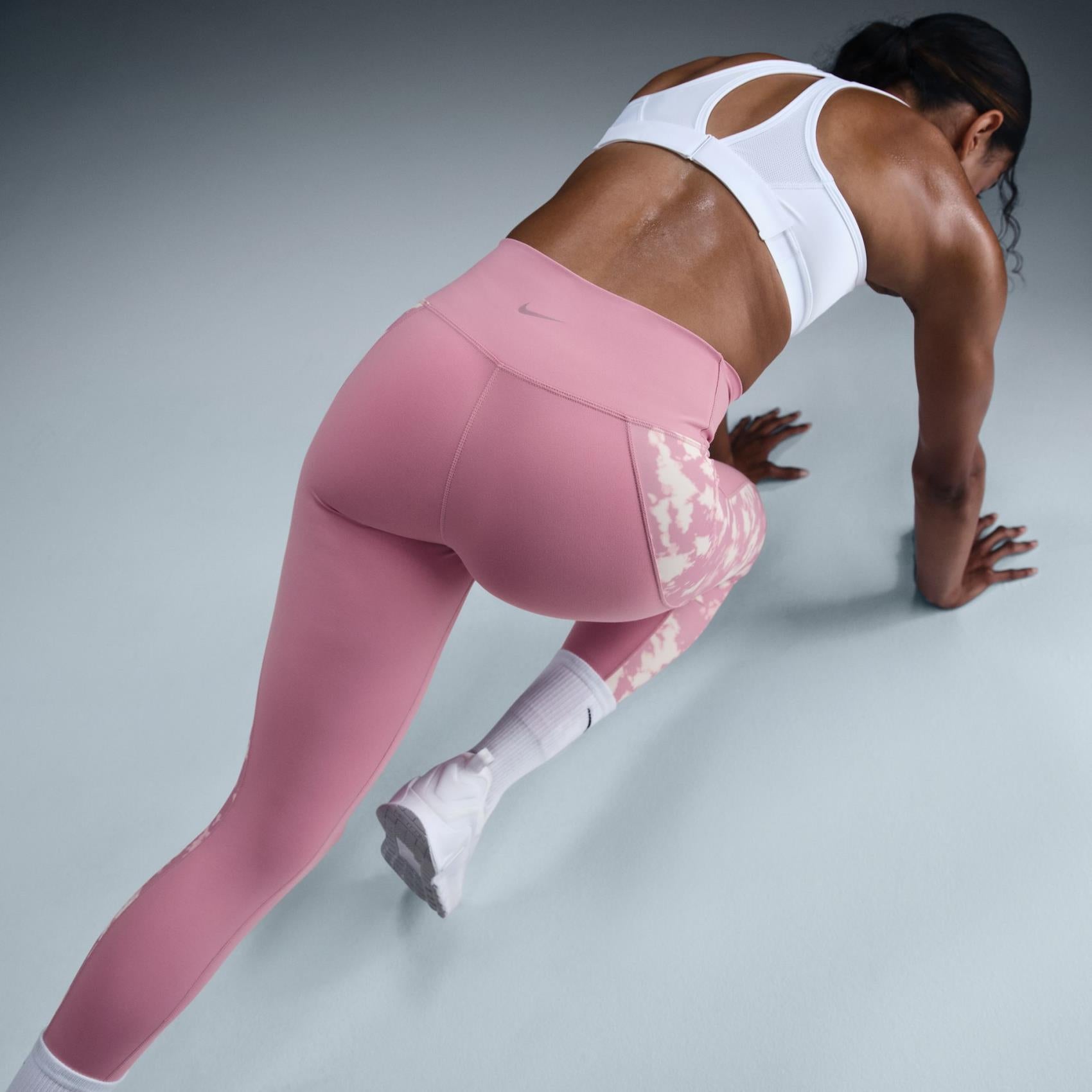 Image of Дамски Клин NIKE W NK ONE DF HR 7/8 TIGHT AOP-HJ1103-699- Ballistic sport, Балистик