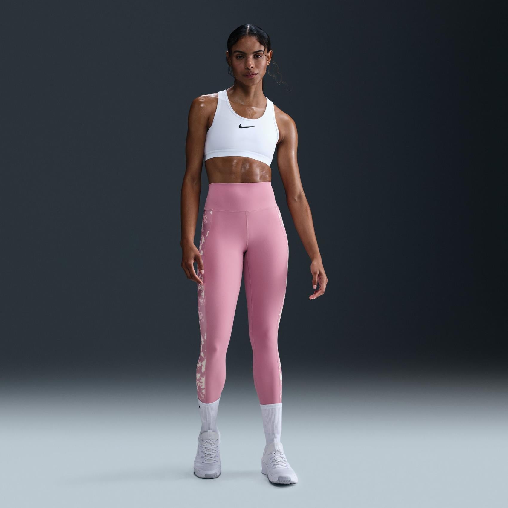 Дамски Клин NIKE W NK ONE DF HR 7/8 TIGHT AOP