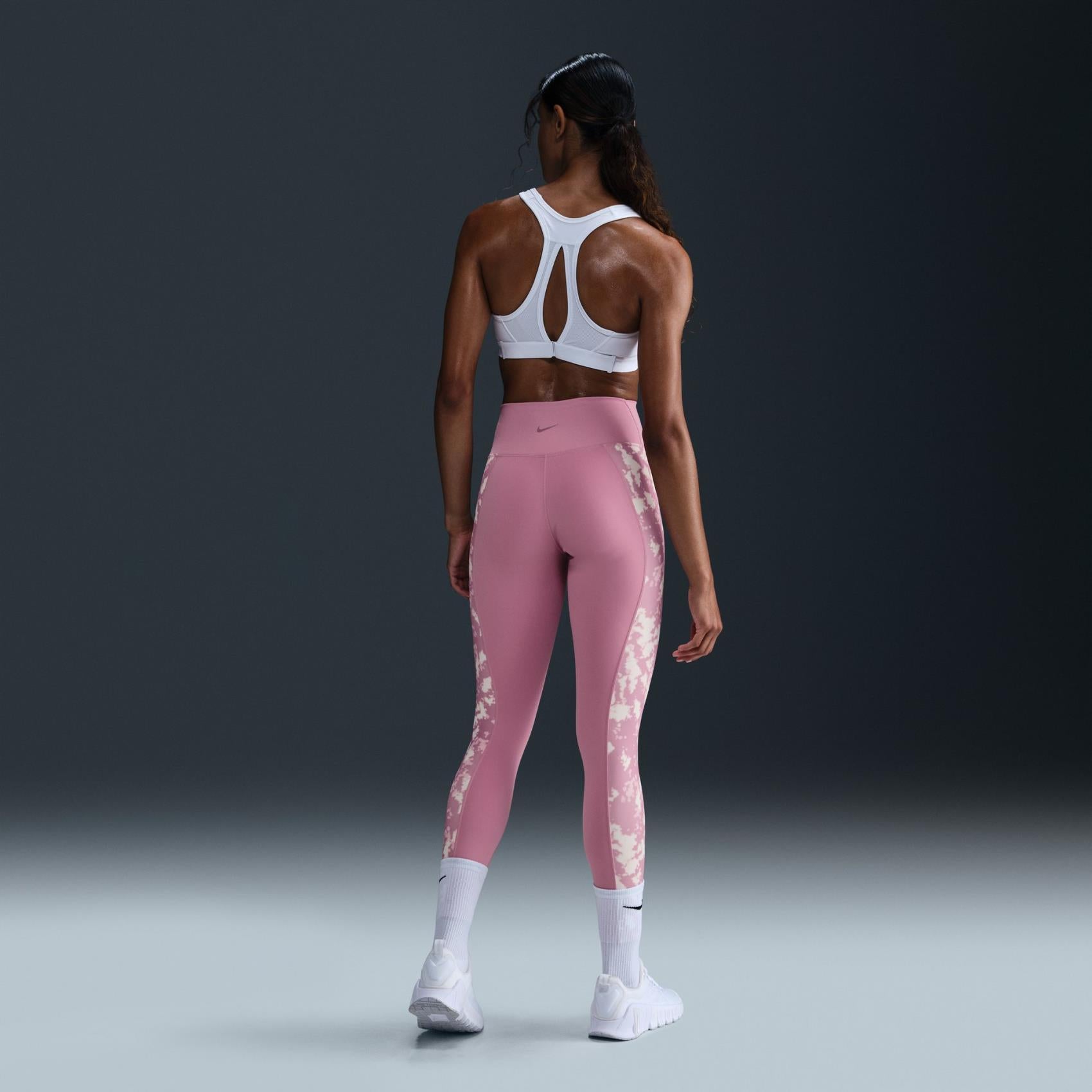 Image of Дамски Клин NIKE W NK ONE DF HR 7/8 TIGHT AOP-HJ1103-699- Ballistic sport, Балистик