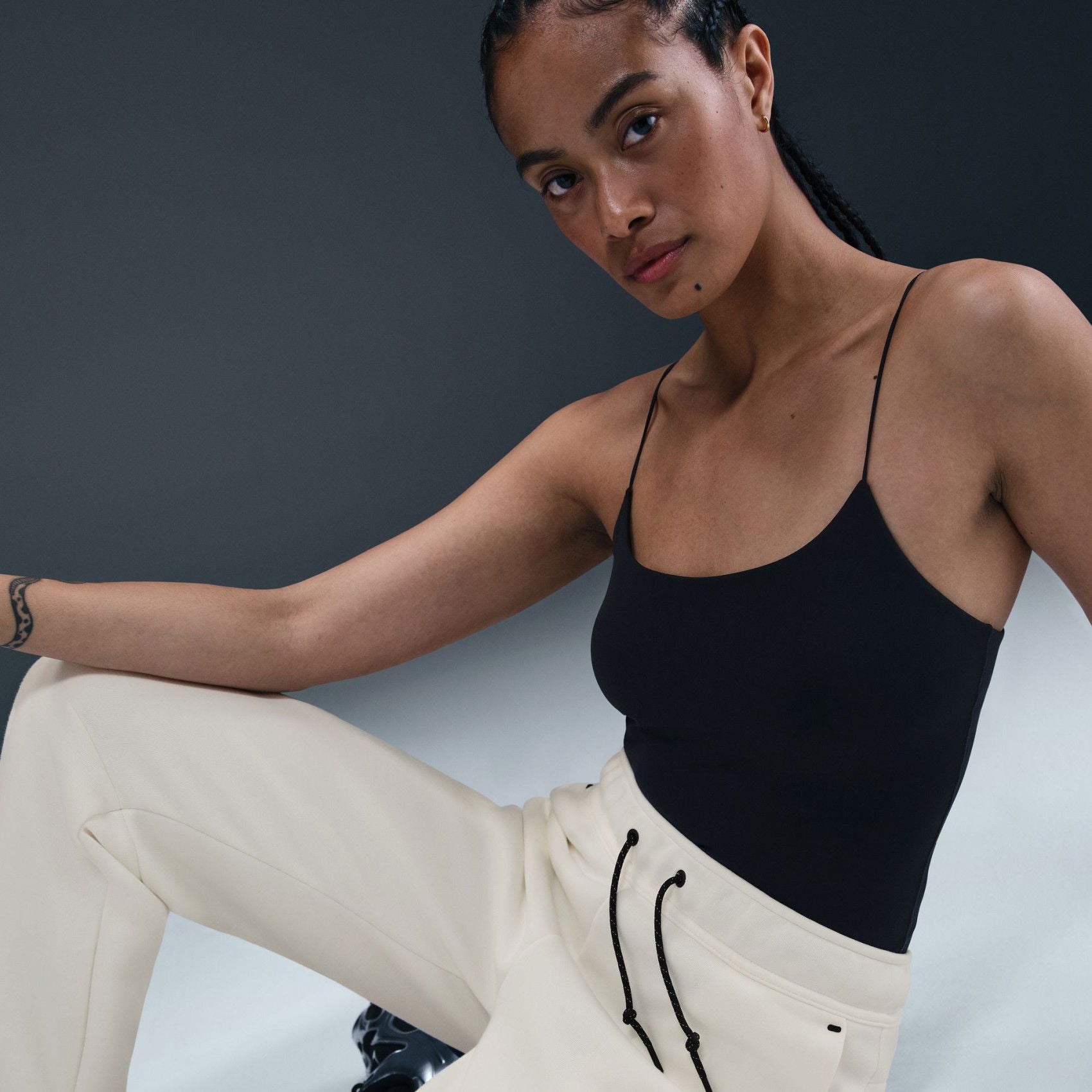 Image of Дамски Панталон NIKE W NSW TCH FLC MR JGGER 2- HV6779-133- Ballistic sport, Балистик