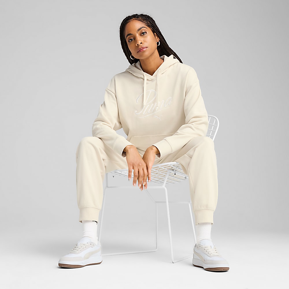 Дамски Суитшърт PUMA ESS SCRIPT Hoodie TR