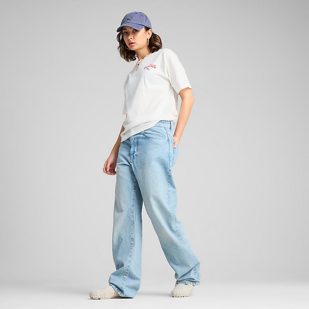 Image of Дамска Тениска PUMA WARDROBE ESS FLORAL PACK Relaxed Graphic Tee